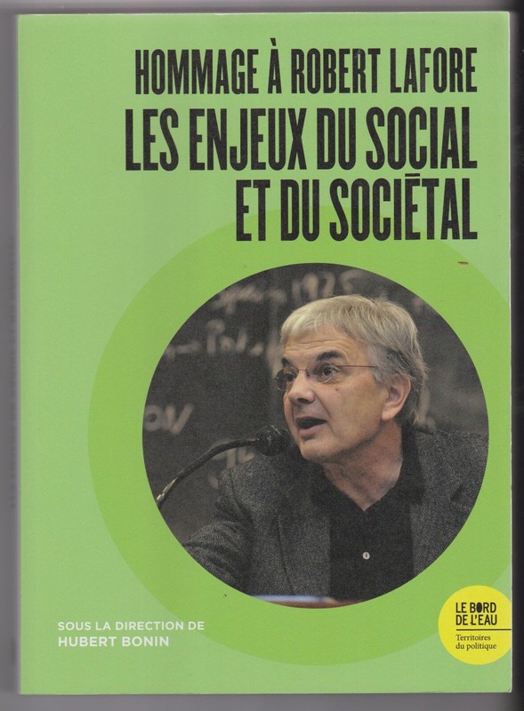 Les Enjeux Du Social  Et Du Societal Hommage Ã  Robert Lafore Bonin Livre