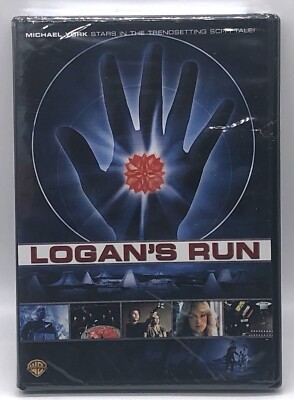 Logan's Run,New DVD, Jenny Agutter, Roscoe Lee Browne, Camilla Carr, Farrah Fawc