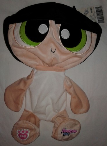 Build A Bear The Powerpuff Girls BUTTERCUP Cartoon Network With Dress NWT
