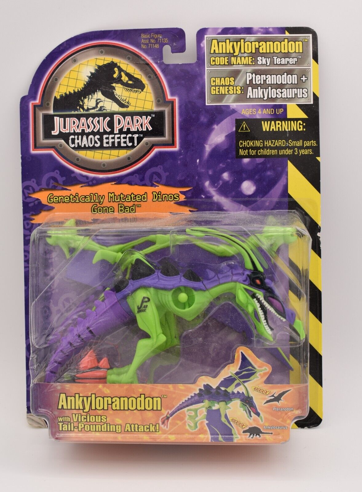 たぬき 希少 | PARK JURASSIC CHAOS 1998 KENNER | ANKYLORANODON EFFECT その他