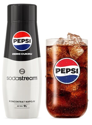 Sodastream PEPSI MAX ZERO Syrup - Bottle 440 ml / 15 fl oz