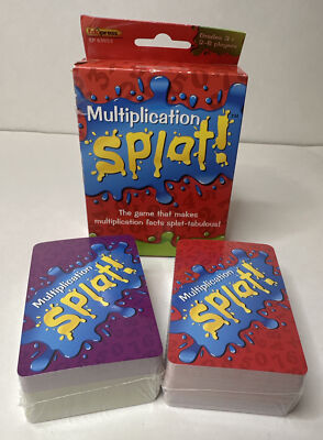 Edupress EP63953 Math Splat Game: Multiplication