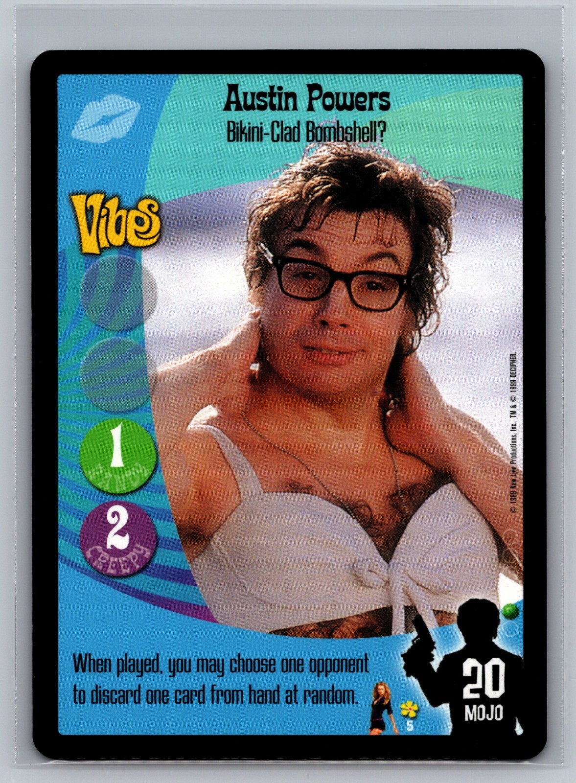 Austin Powers 11体 Austin Powers Bikini-Clad Bombshell #5 Austin Powers CCG The