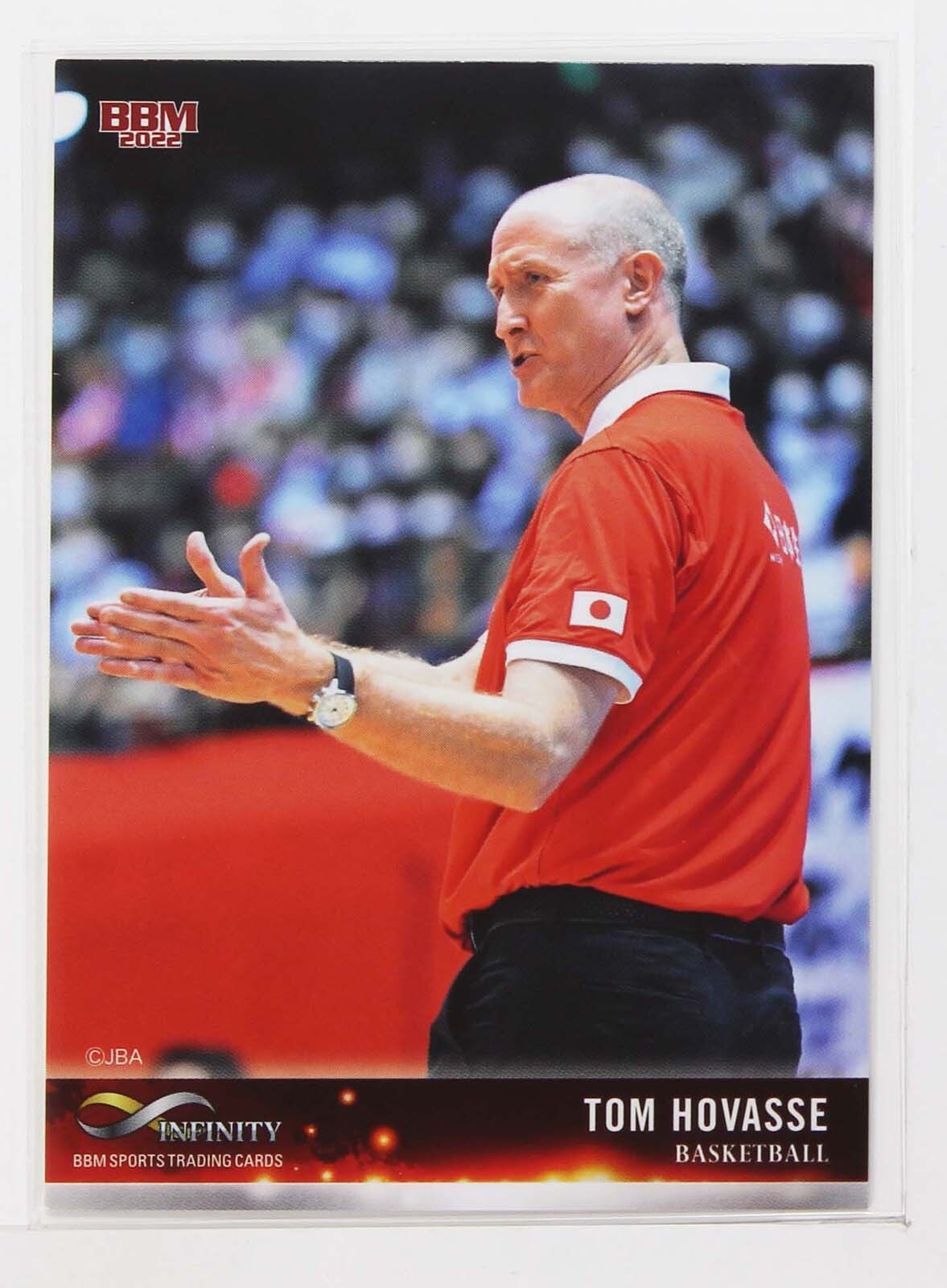 2022BBM INFINITY トム・ホーバス(バスケットボール日本代表監督) 70枚