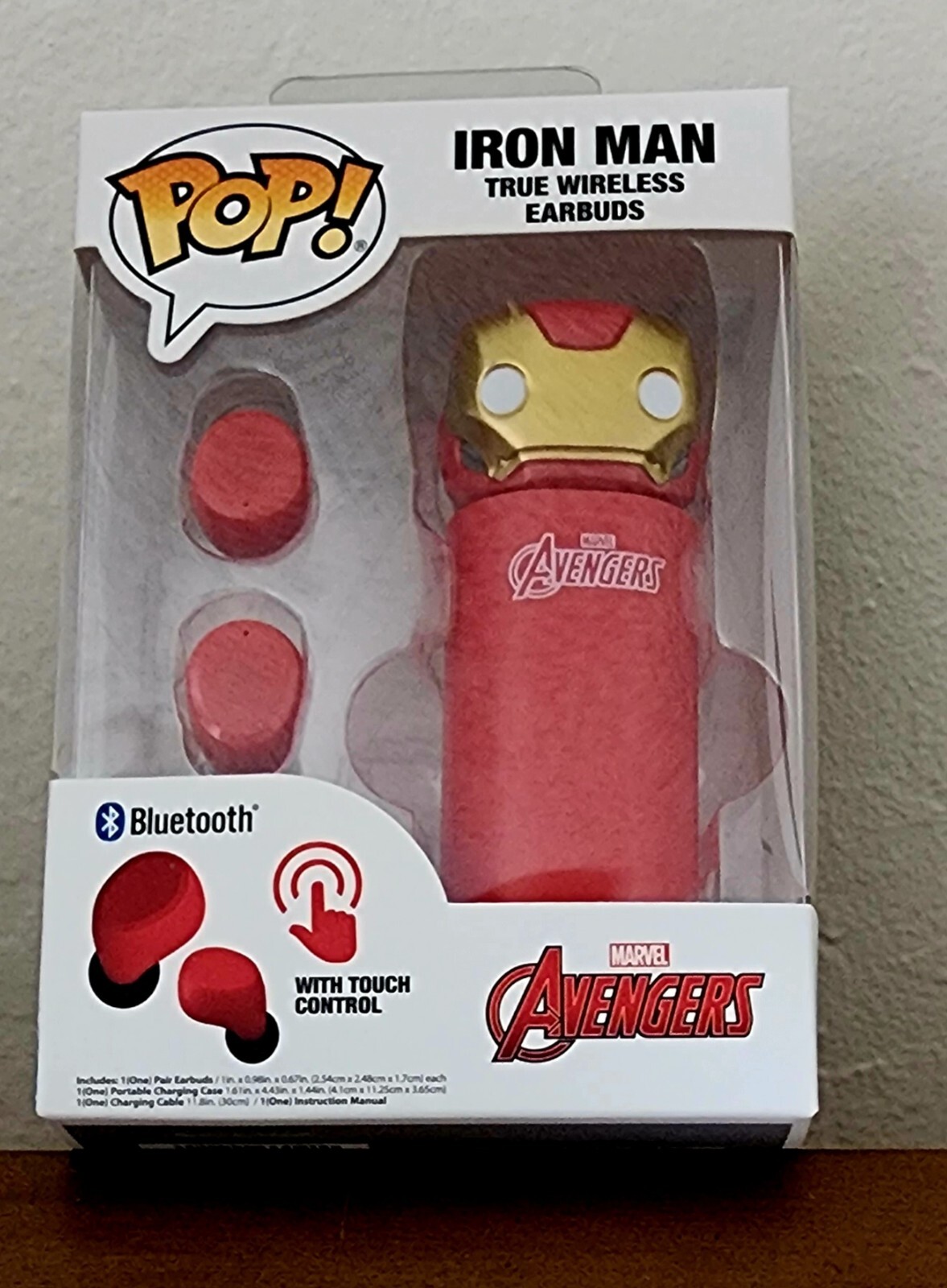 Funko Pop Iron Man Bluetooth Earbuds