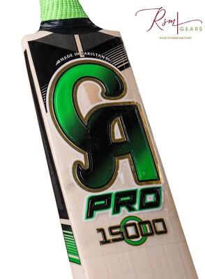 CA Pro 15000 - 2024 Edition English Willow Cricket Bat Original Export Quality