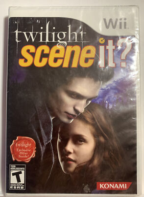 Scene It Twilight (Nintendo Wii, 2009) Brand New Factory Sealed