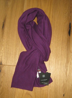 CODELLO 12098204 WILD THINGS SCHAL STRICKSCHAL SCARF KASCHMIR CASHMERE LILA NEU