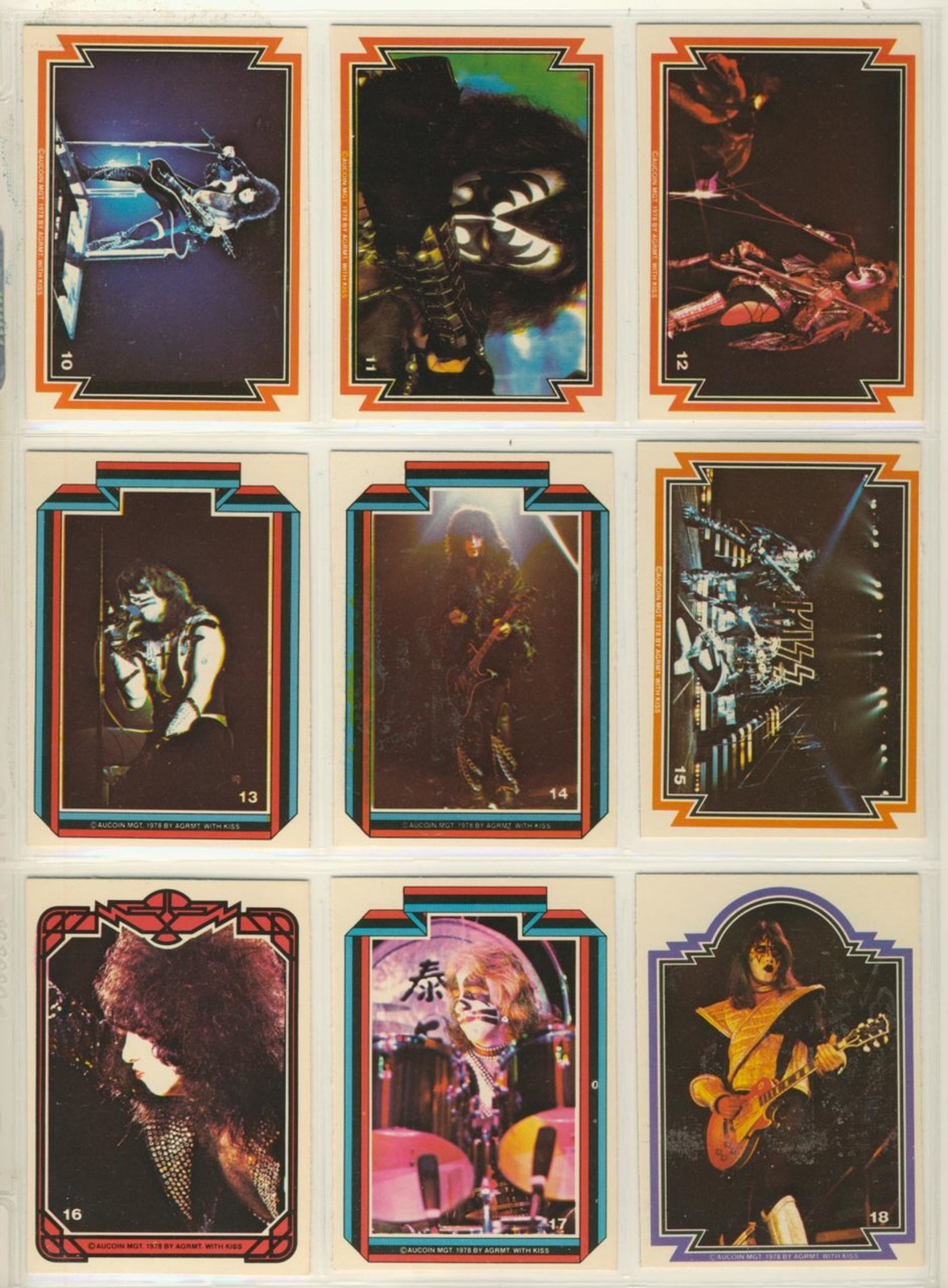 KISS 1978 Donruss Series #1 ~  PICK One Single Card   ~ 1-66 ~
