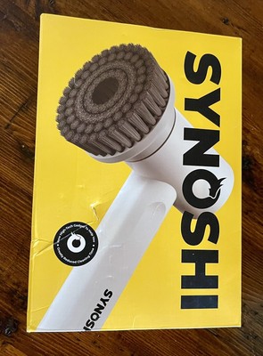 Synoshi Electric Spin Scrubber Power Cleaning Brush w/ 3 Heads, Cordless Waterpr