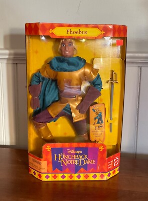 Hunchback of Notre Dame Phoebus Doll Barbie Ken Disney Mattel 1995  
