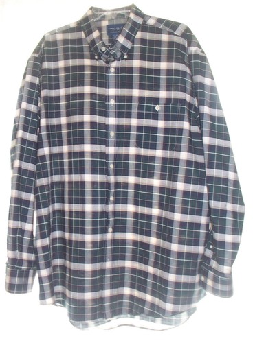 PENNEY’S TOWNCRAFT 50’s Vintage shirt 50s Penney's Towncraft Shadow Plaid Wool Shirt Medium - Gem