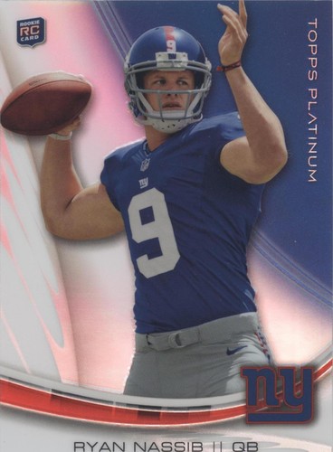 2013 Topps Platinum Ryan Nassib #111