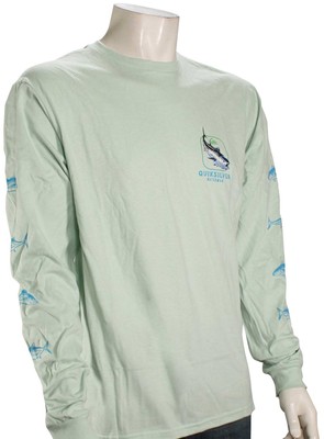 Футболка Quiksilver Waterman Blue Dreams LS — нежно-зеленый — новинка