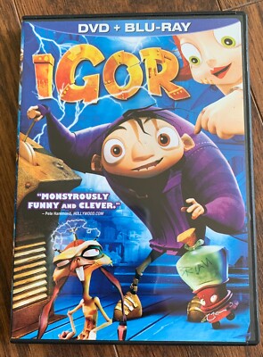 Igor Blu-Ray DVD VG+