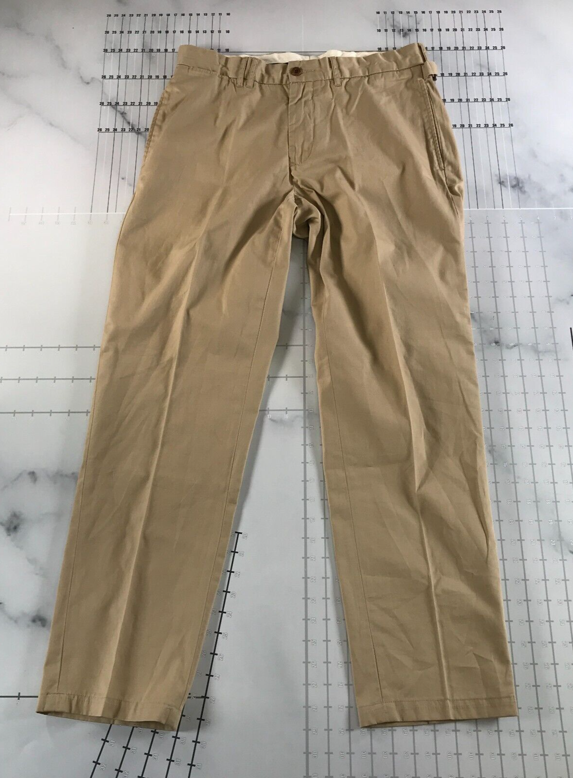 パンツ RalphLauren Camel Side Adjuster Trousers Polo Ralph Lauren Full-Length Pleated Pants | Neiman Marcus