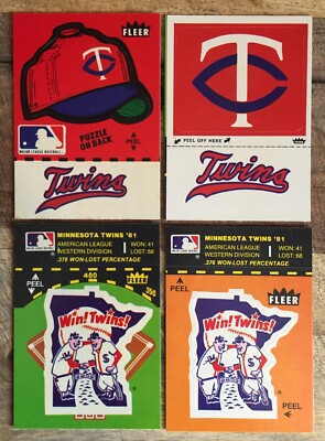 1982 Fleer MLB Baseball Team Sticker Sets / Pick Your Team Sets / All 26 Teams