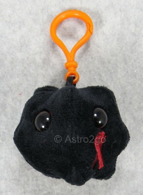 GIANT MICROBES-HIV AIDS KEY CHAIN-Stuffed Plush Human Immunodeficiency Virus STD
