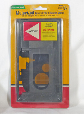 Digital Concepts Motorized VHS-C Cassette Adapter New old stock, never used