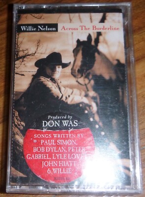 Willie Nelson   'Across the Borderline' -  Cassette Tape BRAND NEW
