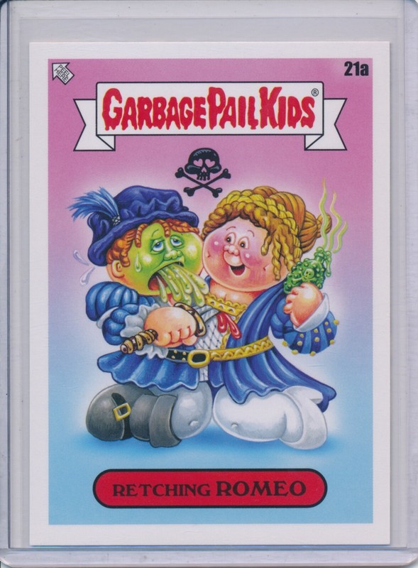 bookworm.ページ 2022 Topps GPK Book Worms Base RETCHING ROMEO #21a | eBay