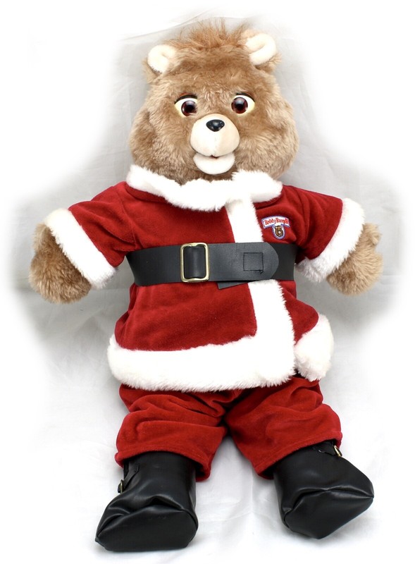 teddy bear santa outfit