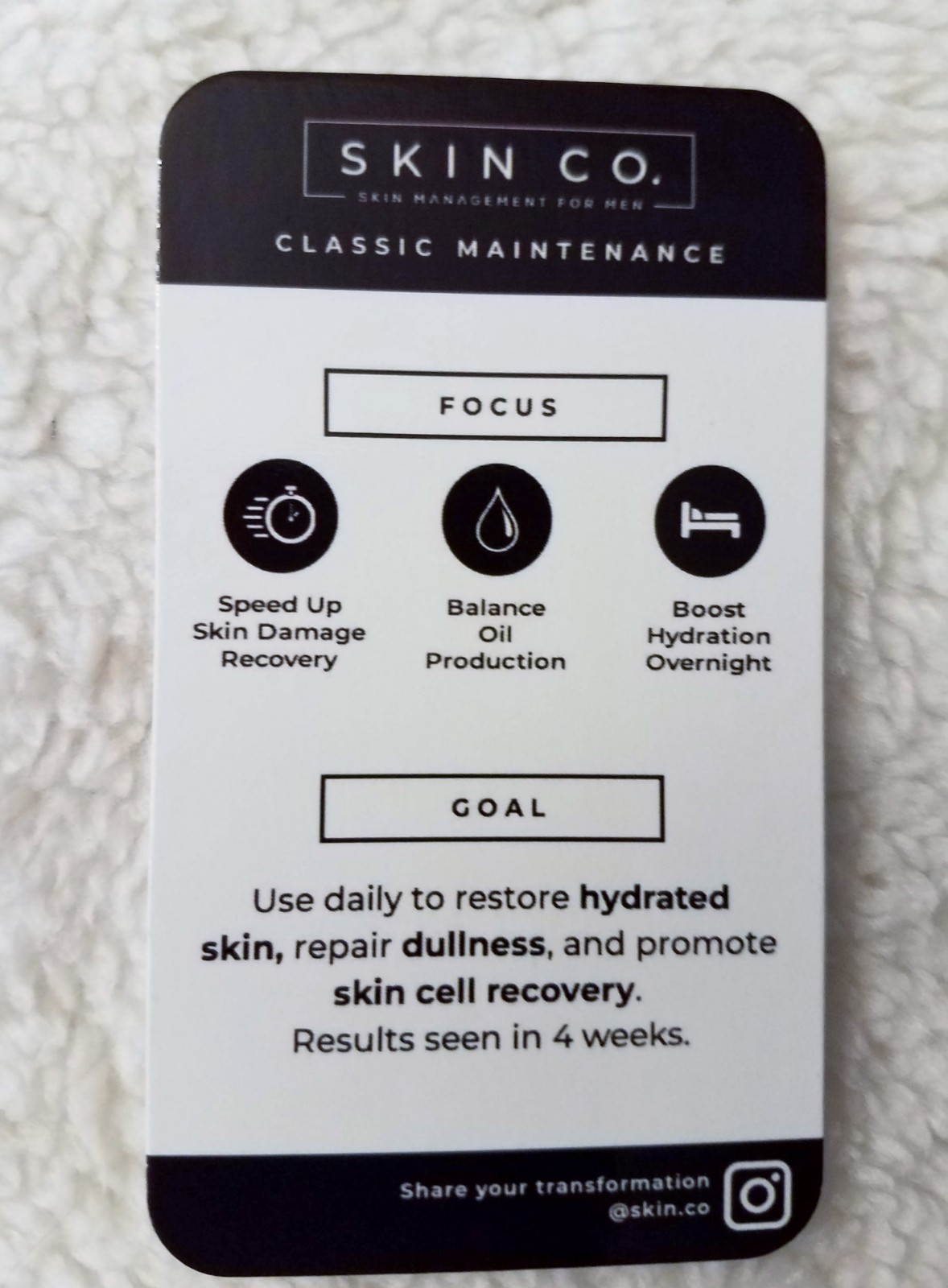men's classic maintenance for healthy skin NEW skin co. lot