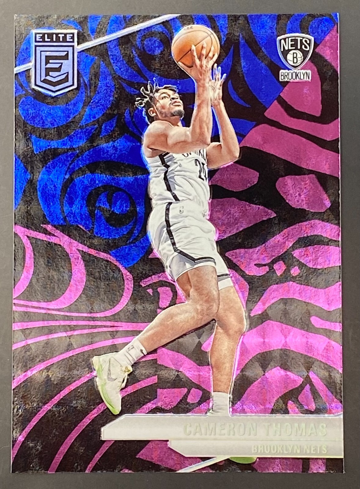 その他 Cameron Thomas Donruss Pink Laser Auto 2021-22 Panini Donruss Rated Holo Pink Laser Cameron Thomas