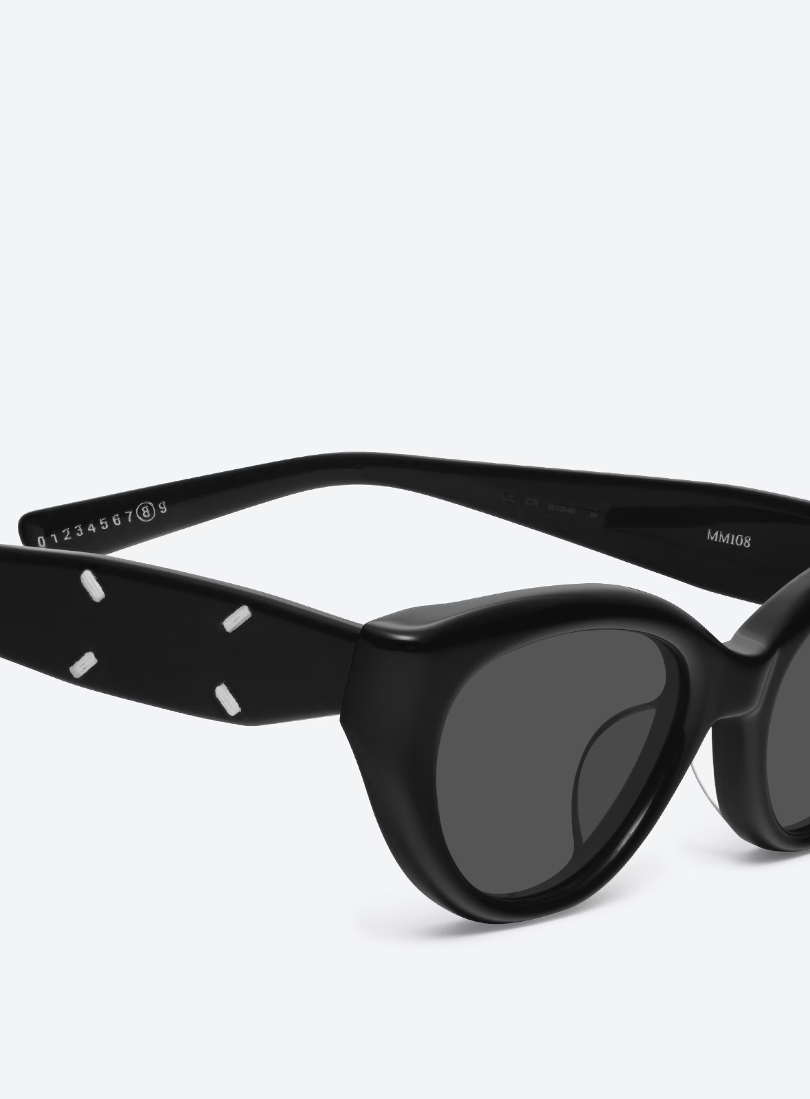 Pre-owned Gentle Monster X Maison Margiela Mm108 Black Black, 100% South Korea Authentic