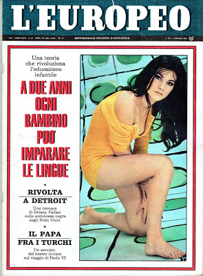 EUROPEO 1967/31=NICOLETTA MACHIAVELLI=LENI RIEFENSTAHL=CONFLENTI=DETROIT RIOT=