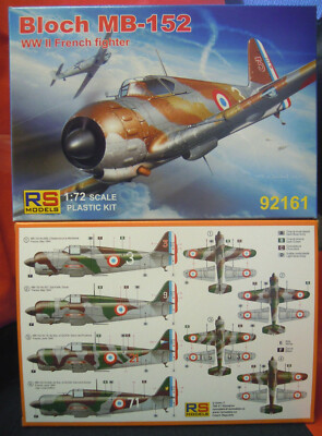 Bloch MB-152, RS Model, 1:72, Plastic, NEW