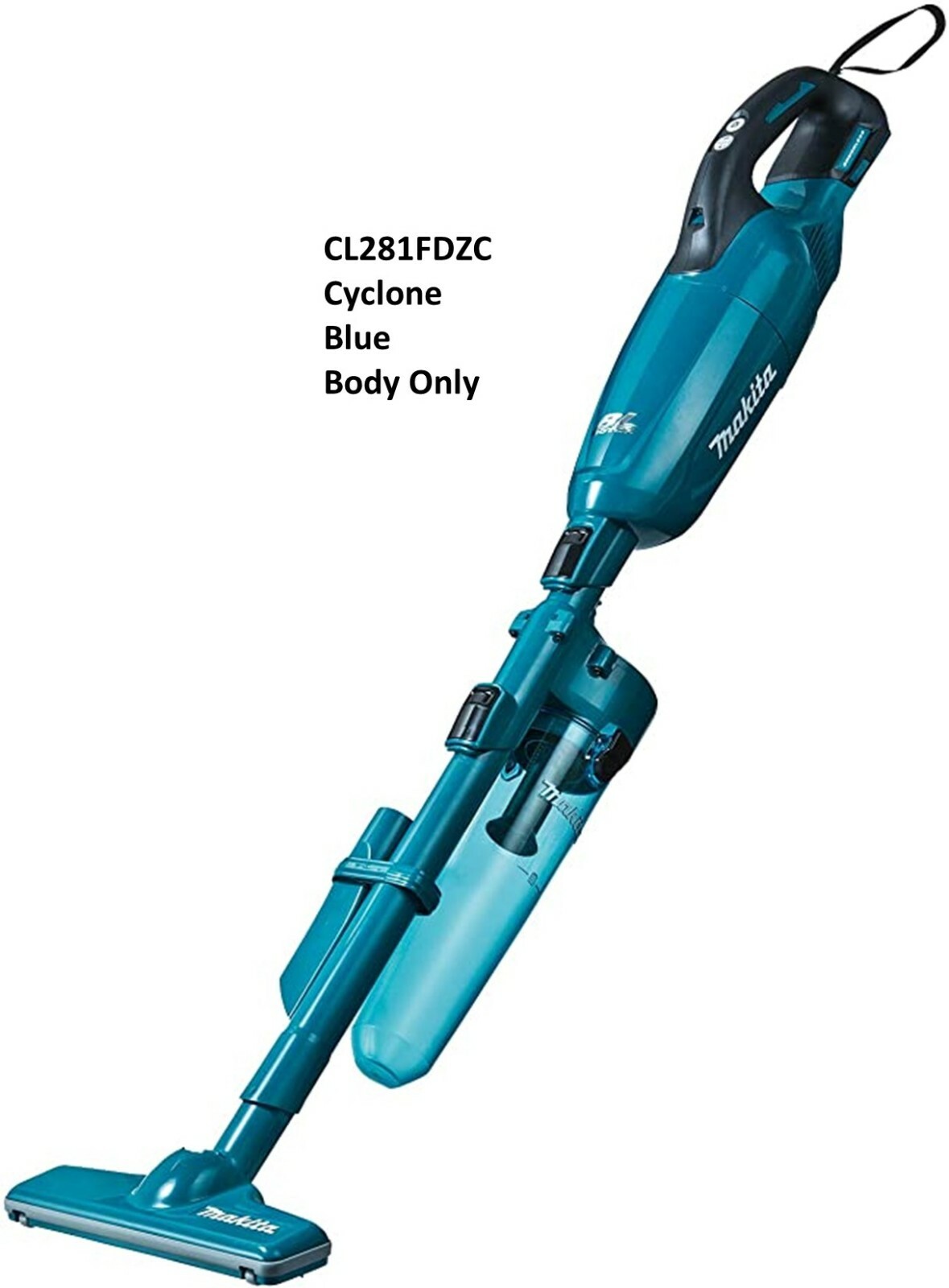 NEW ( Makita ) 18V Stick Cyclone Vacuum Cleaner Blue Body