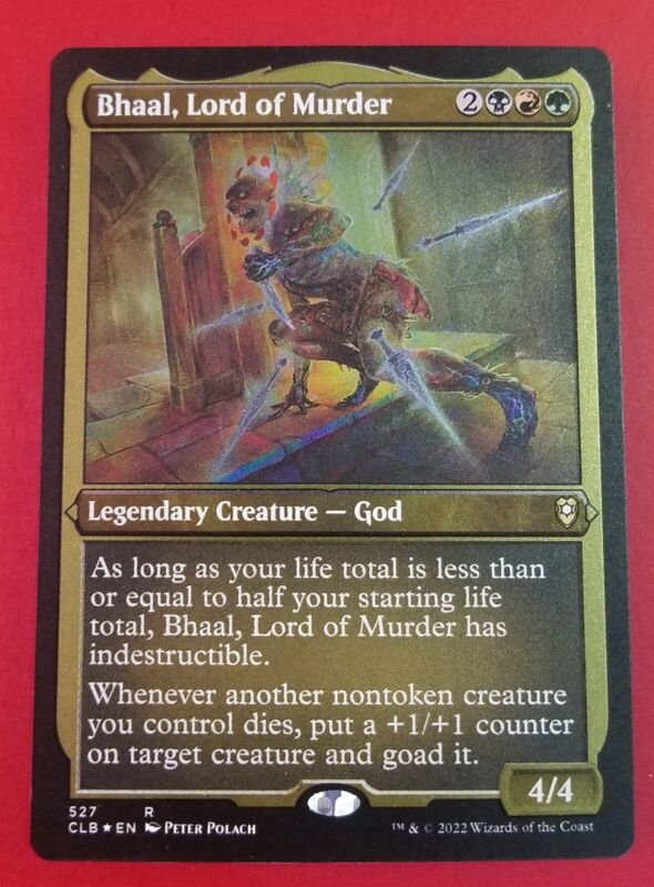 1x Bhaal, Lord Of Murder | Foil-etched | Battle For Baldur