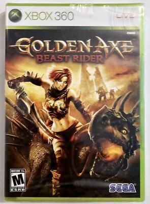 GOLDEN AXE BEAST RIDER XBOX 360 BRAND NEW FAST SHIPPING 