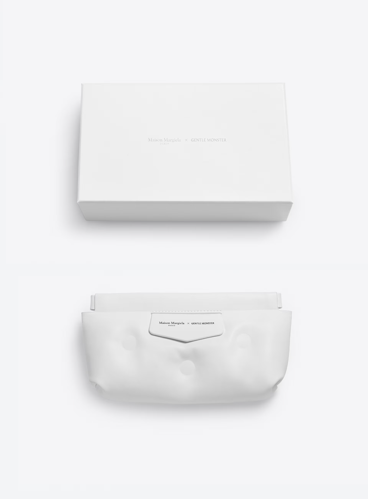Pre-owned Gentle Monster X Maison Margiela Mm108 Black Black, 100% South Korea Authentic