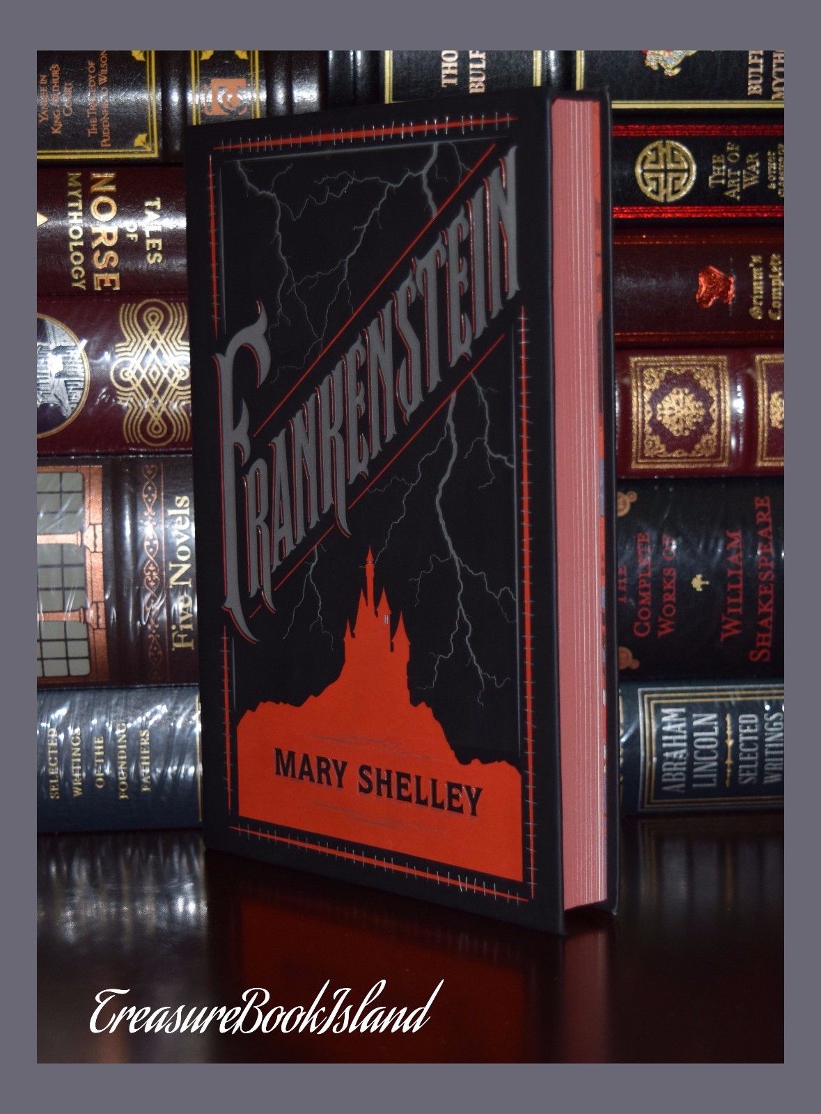  Frankenstein by Mary Shelley Brand New Leather Bound Collectible Deluxe Edition