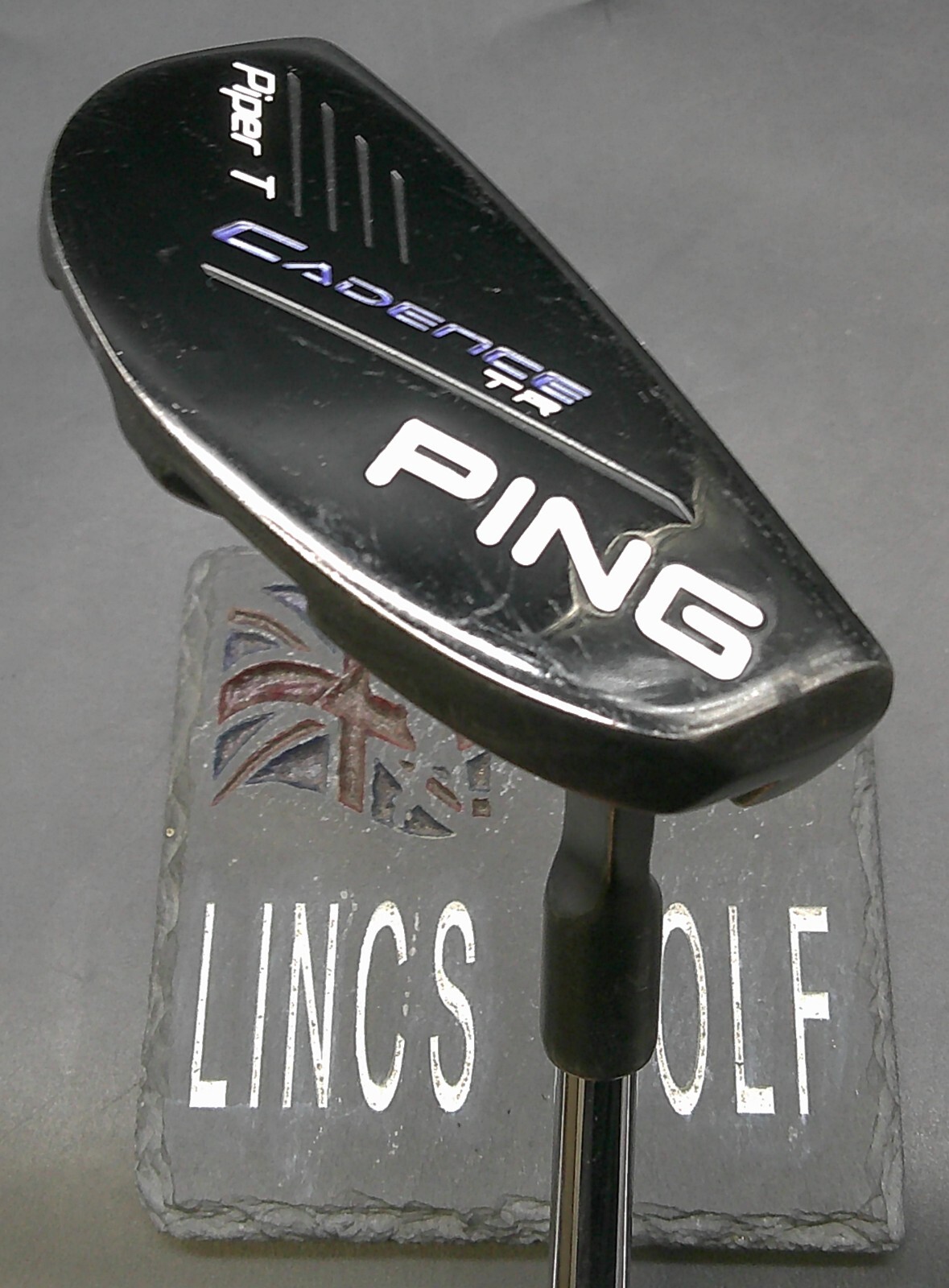 Ping Piper T Cadence TR Black Dot Putter Steel Shaft 86.5cm Length* Ping Piper T Cadence TR Black Dot Putter Steel Shaft 86.5cm Length*