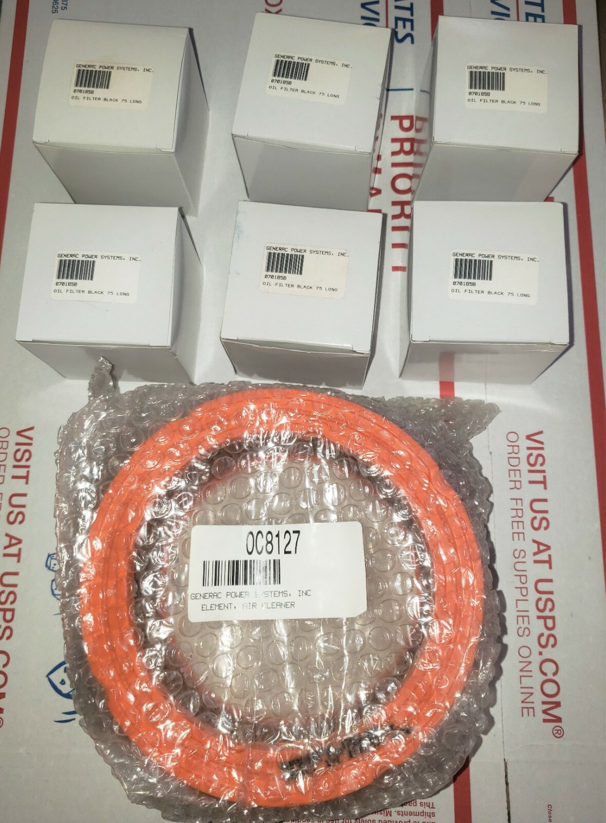 Replacment for Generac 070185b and 0C8127 (Oil with Air Filter)