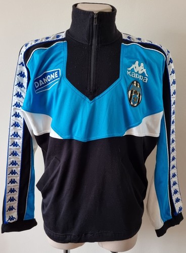 Juventus 1992 - 1993 Vintage Danone football Kappa Treck Juventus 1992 - 1993 Vintage Danone football Kappa Treck