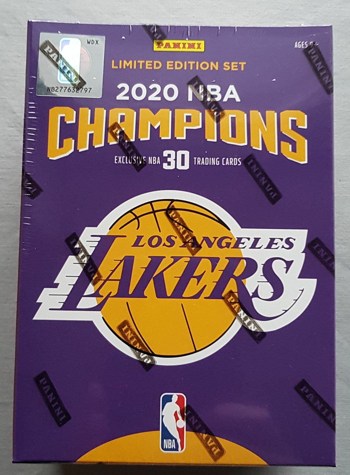 Panini Los Angeles Lakers NBA Champions Box Set 2020 Basketball Limited Edition 