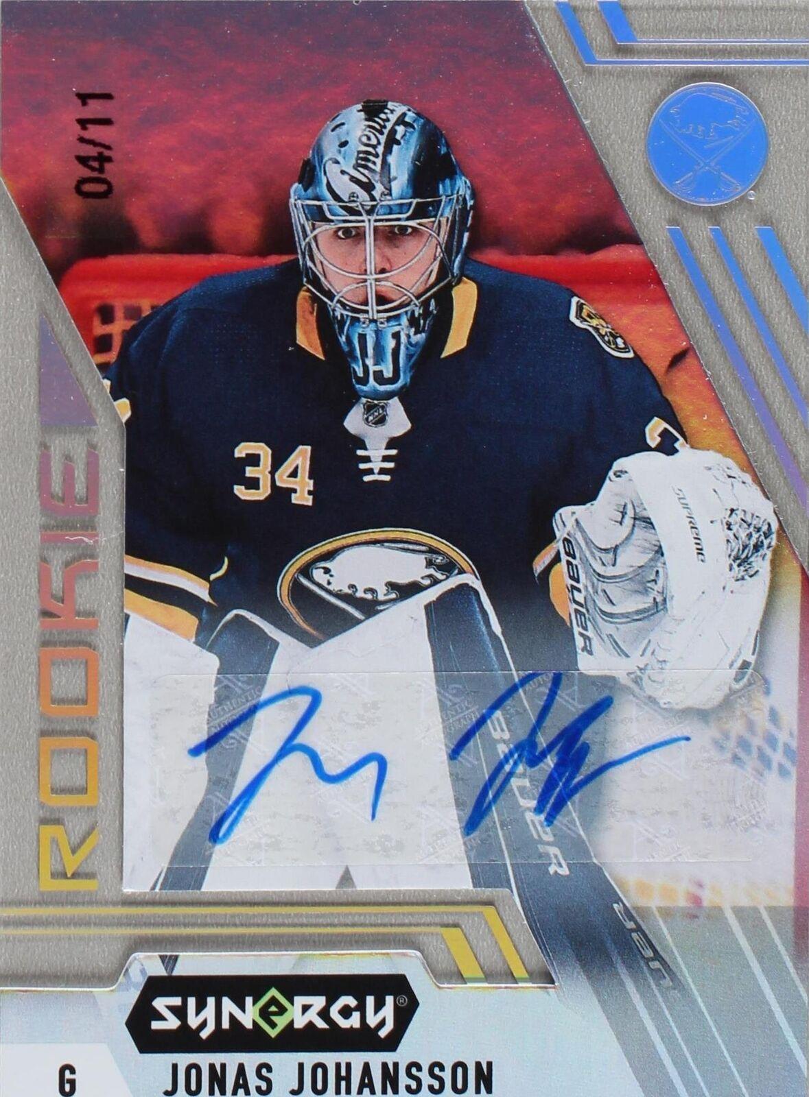 2020-21 Upper Deck Synergy - Jonas Johansson #93