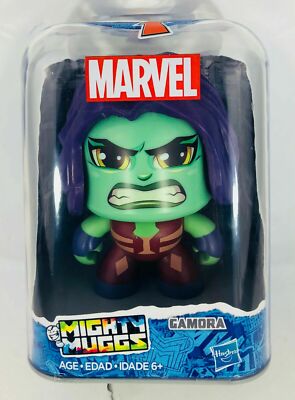 Marvel Avengers Gamora Action Figure Spinning Face Mighty Muggs Hasbro 2017