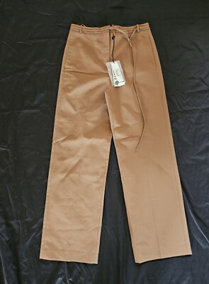 Jil Sander. Chocolate Brown Tailored Trousers.  EUR 34. Brand new  630.00. UK 8