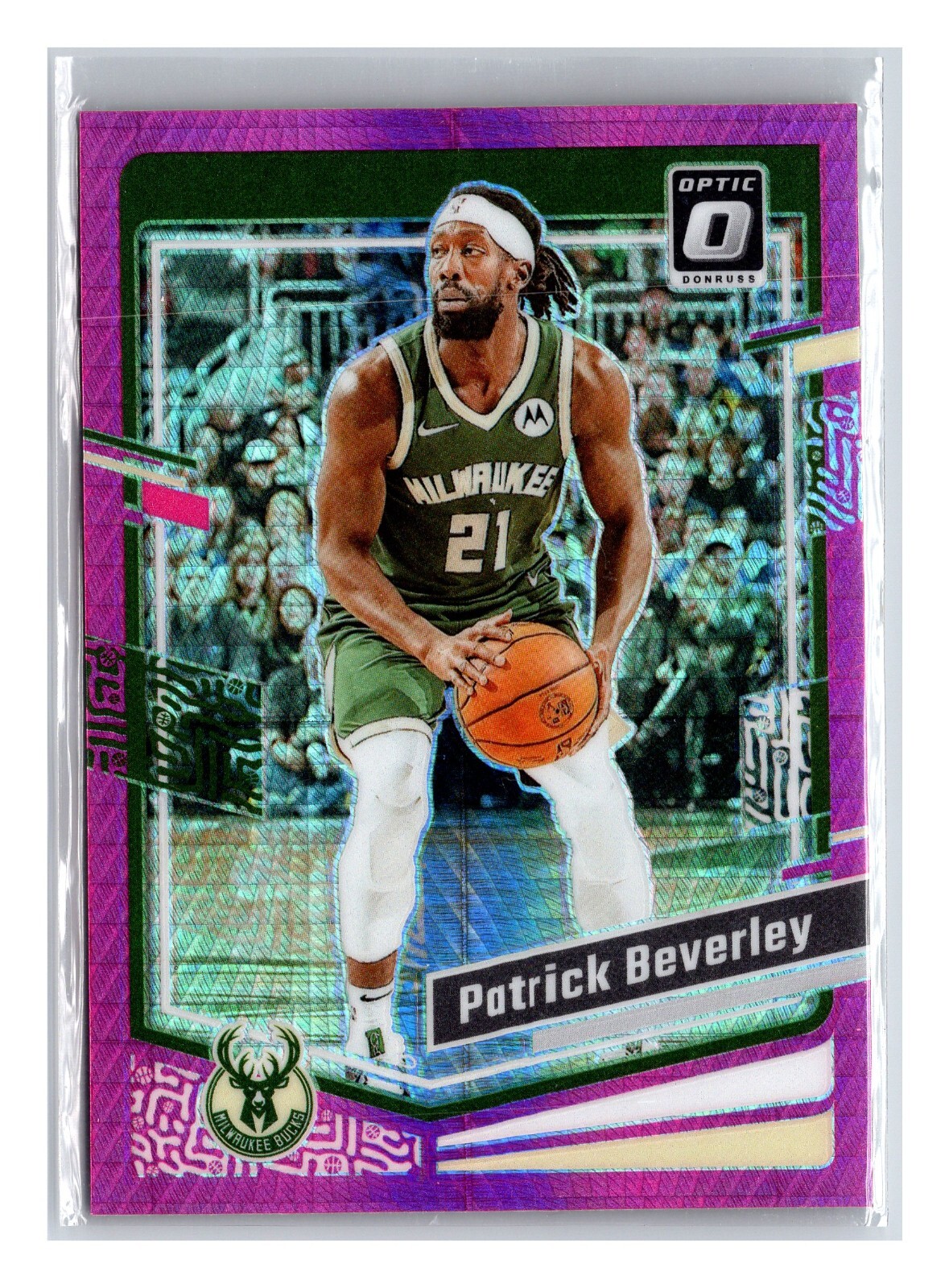 Patrick Beverley 2023-24 Donruss Optic Pink Hyper Prizm #168