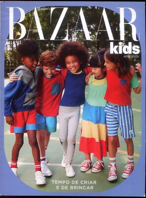 BAZAAR KIDS MAGAZINE BRAZIL 2022 - April Time to Create and Play Fashion