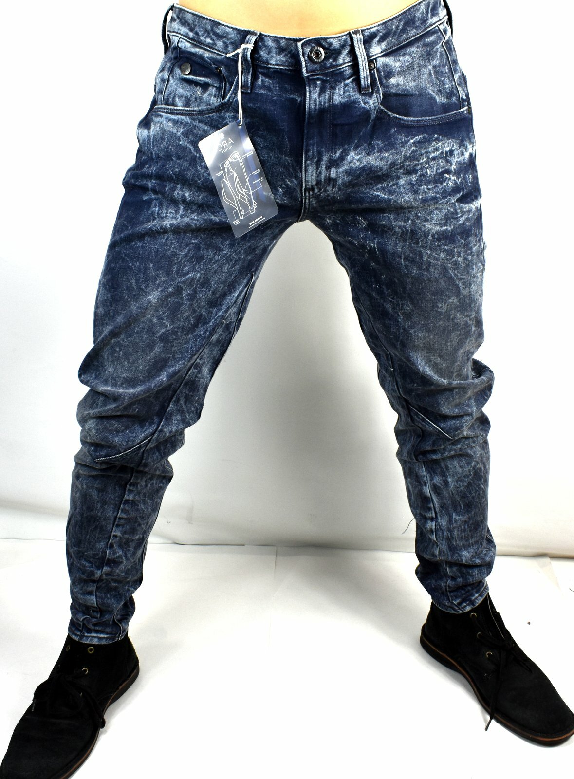 arc 3d slim sport low boyfriend jeans