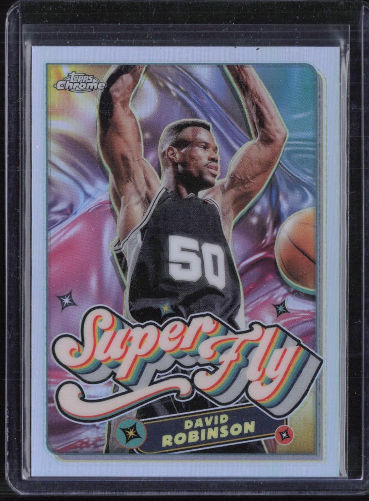 2023 Topps Chrome Basketball Superfly David Robinson