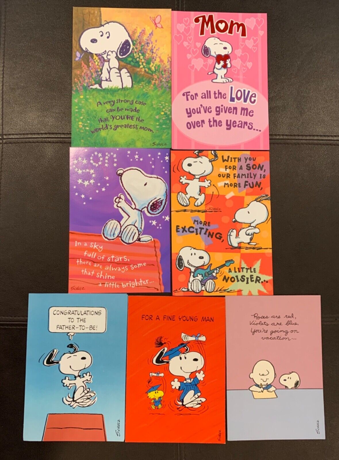 Peanuts Snoopy Greeting Card Mother Father Son Valentine Peanuts Snoopy Greeting Card Mother Father Son Valentine