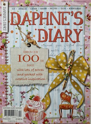 SPECIAL 100TH ISSUE of DAPHNE'S DIARY Magazine With Lots of Extras / NEW