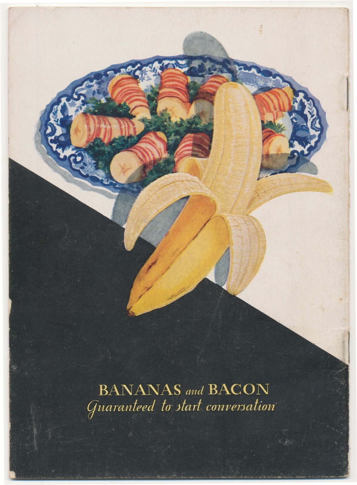 1931 The New Banana Recipe Booklet United Fruit Co. Bananas Fruit Dispatch Co.